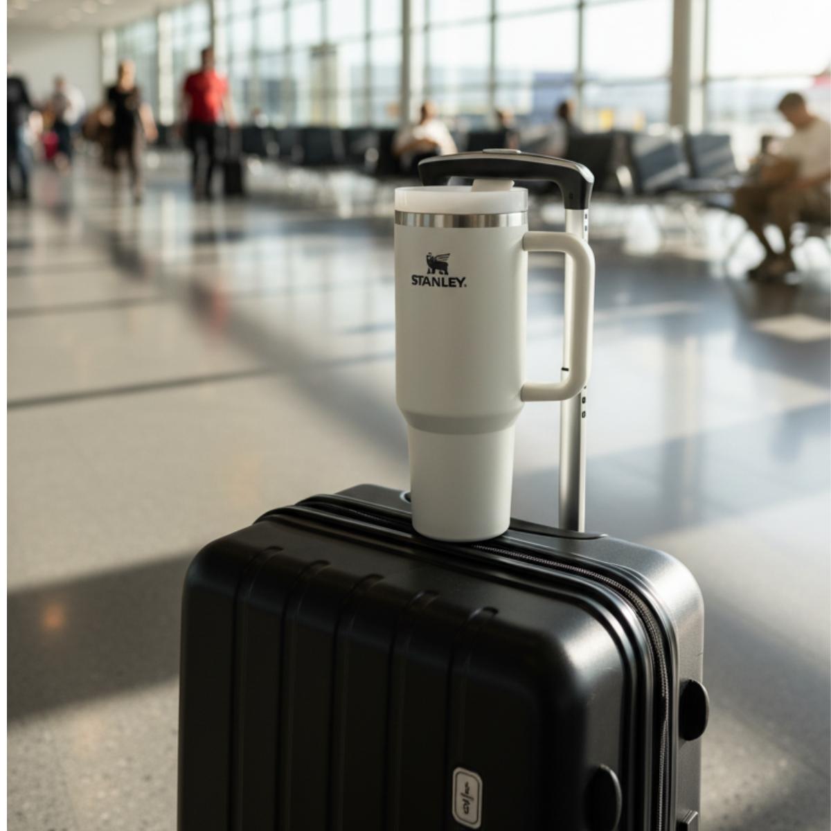 Premium Stanley Insulated Travel Tumbler with Handle | Solid
