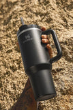 Premium Stanley Insulated Travel Tumbler with Handle | Solid