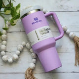 Premium Stanley Insulated Travel Tumbler with Handle | Solid