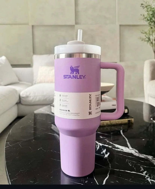 Premium Stanley Insulated Travel Tumbler with Handle | Solid