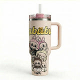 Premium Stanley Insulated Travel Tumbler with Handle | Labubu