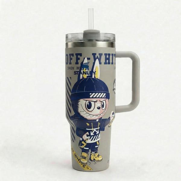 Premium Stanley Insulated Travel Tumbler with Handle | Labubu