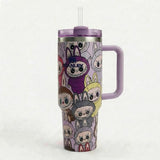 Premium Stanley Insulated Travel Tumbler with Handle | Labubu
