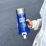 ZEST "Zest For Life" Insulated Sports Water Bottle with Heavy-Duty Handle