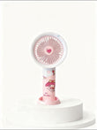 Kawaii "My Melody" 2-in-1 Portable Handheld & Desk Fan | Pastel Pink