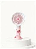 Kawaii "My Melody" 2-in-1 Portable Handheld & Desk Fan | Pastel Pink