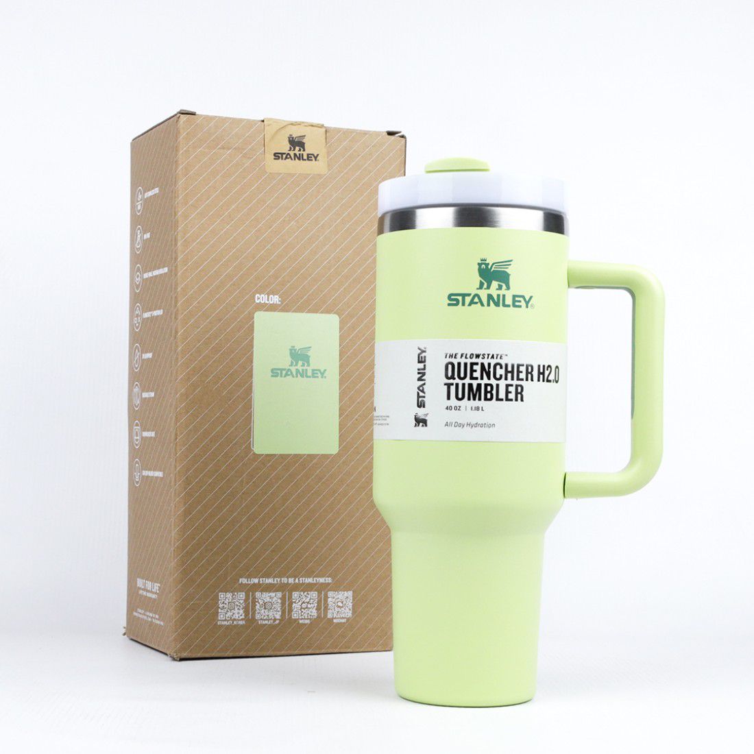 Premium Stanley Insulated Travel Tumbler with Handle | Solid