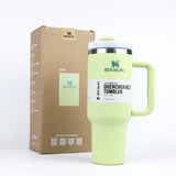 Premium Stanley Insulated Travel Tumbler with Handle | Solid
