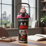 Premium Stanley Insulated Travel Tumbler with Handle | Labubu